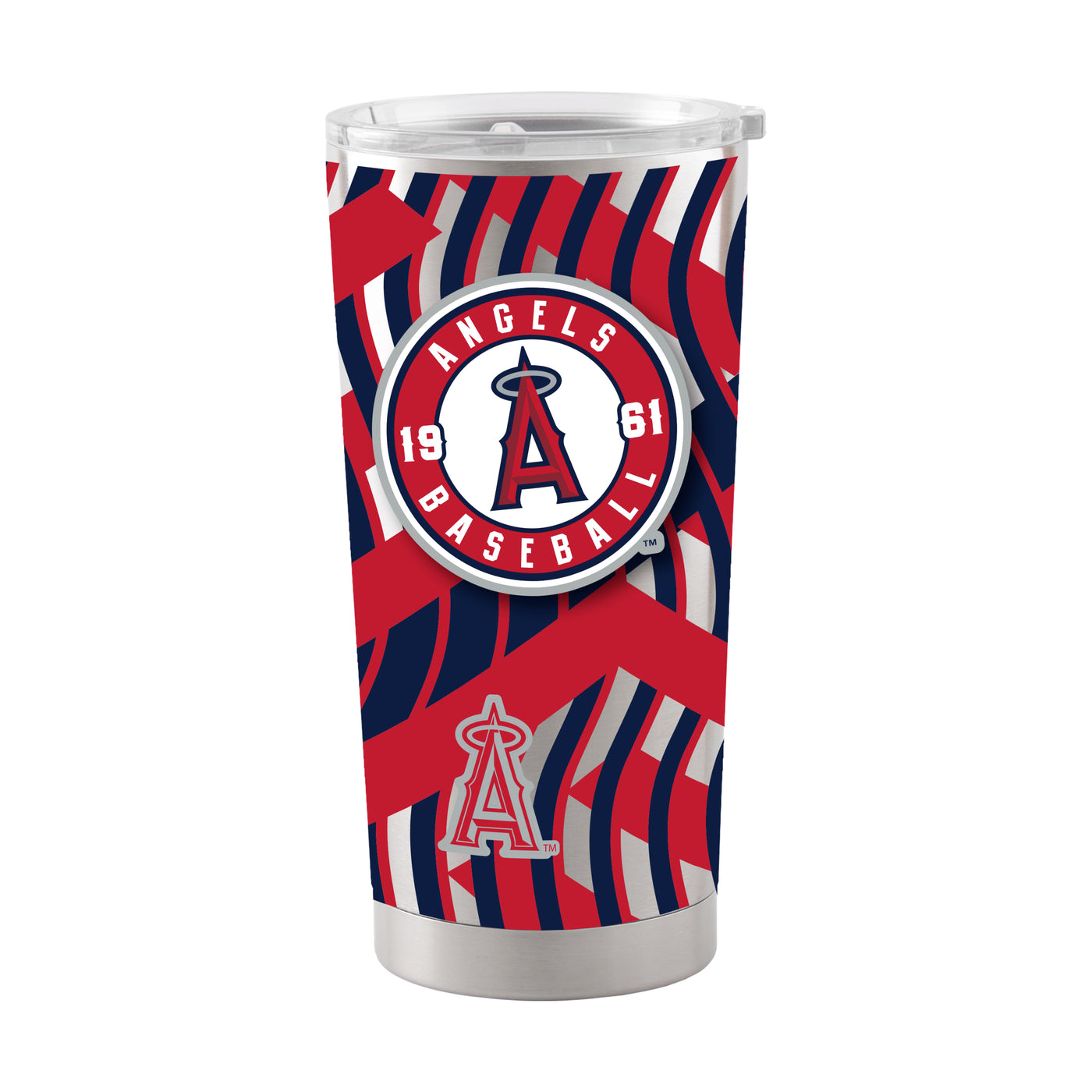 Los Angeles Angels 20oz Flex Silver Stainless Tumbler