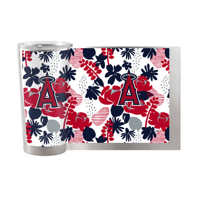 LA Angels 20oz Floral Stainless Steel Tumbler