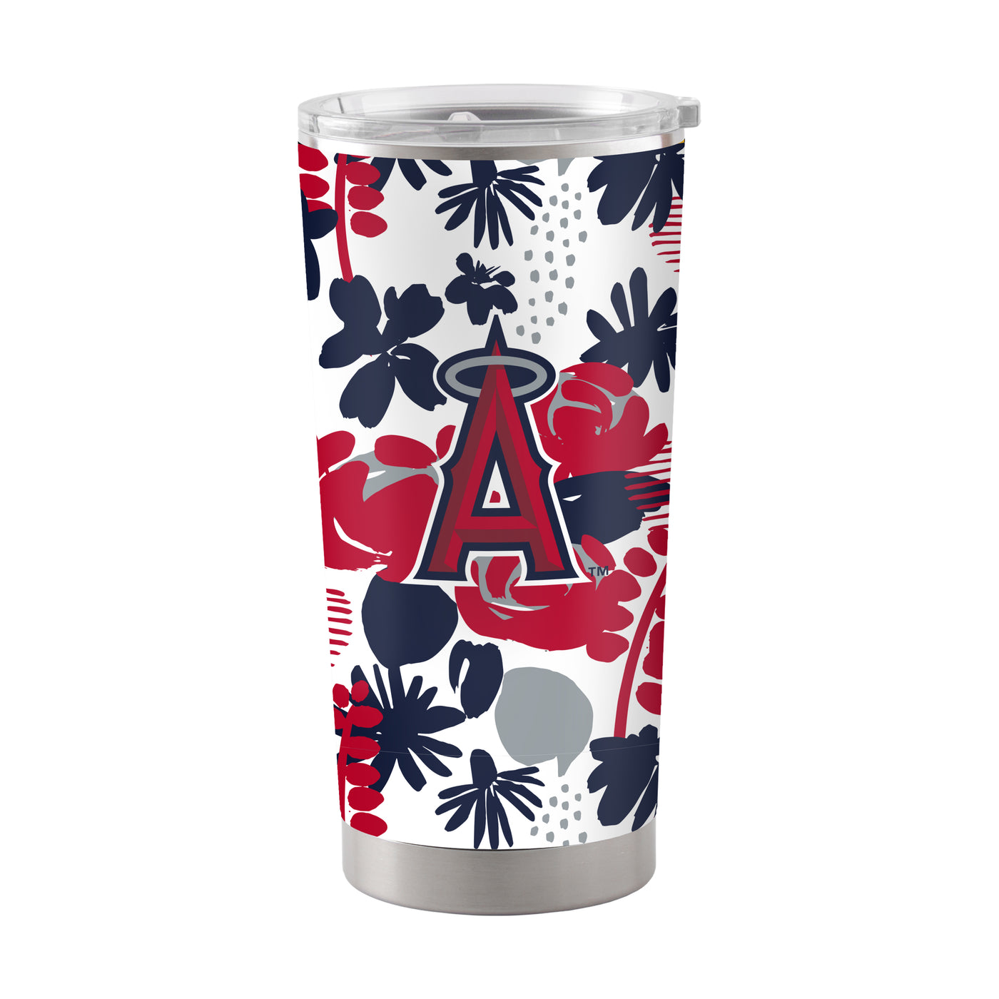 LA Angels 20oz Floral Stainless Steel Tumbler