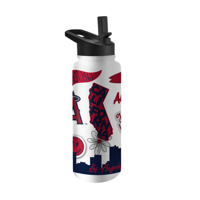 LA Angels 34oz Native Quencher Bottle