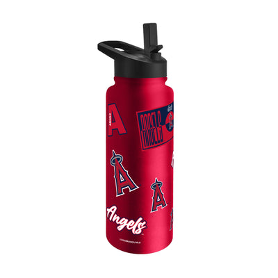 LA Angels 34oz Dream Weave Quencher Bottle