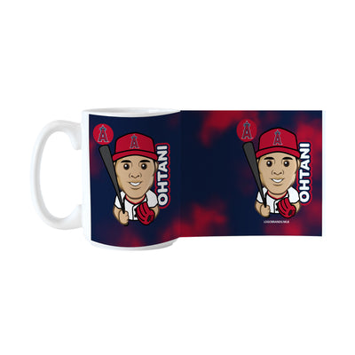 Los Angeles Angels Shohei Ohtani Caricature 15oz Sublimated Mug