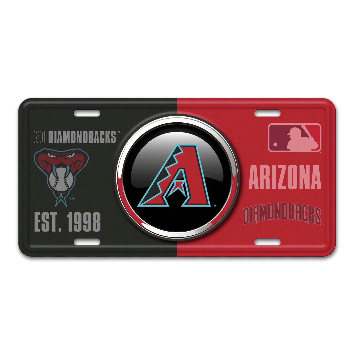MLB - Arizona Diamondbacks Embossed Metal License Plate