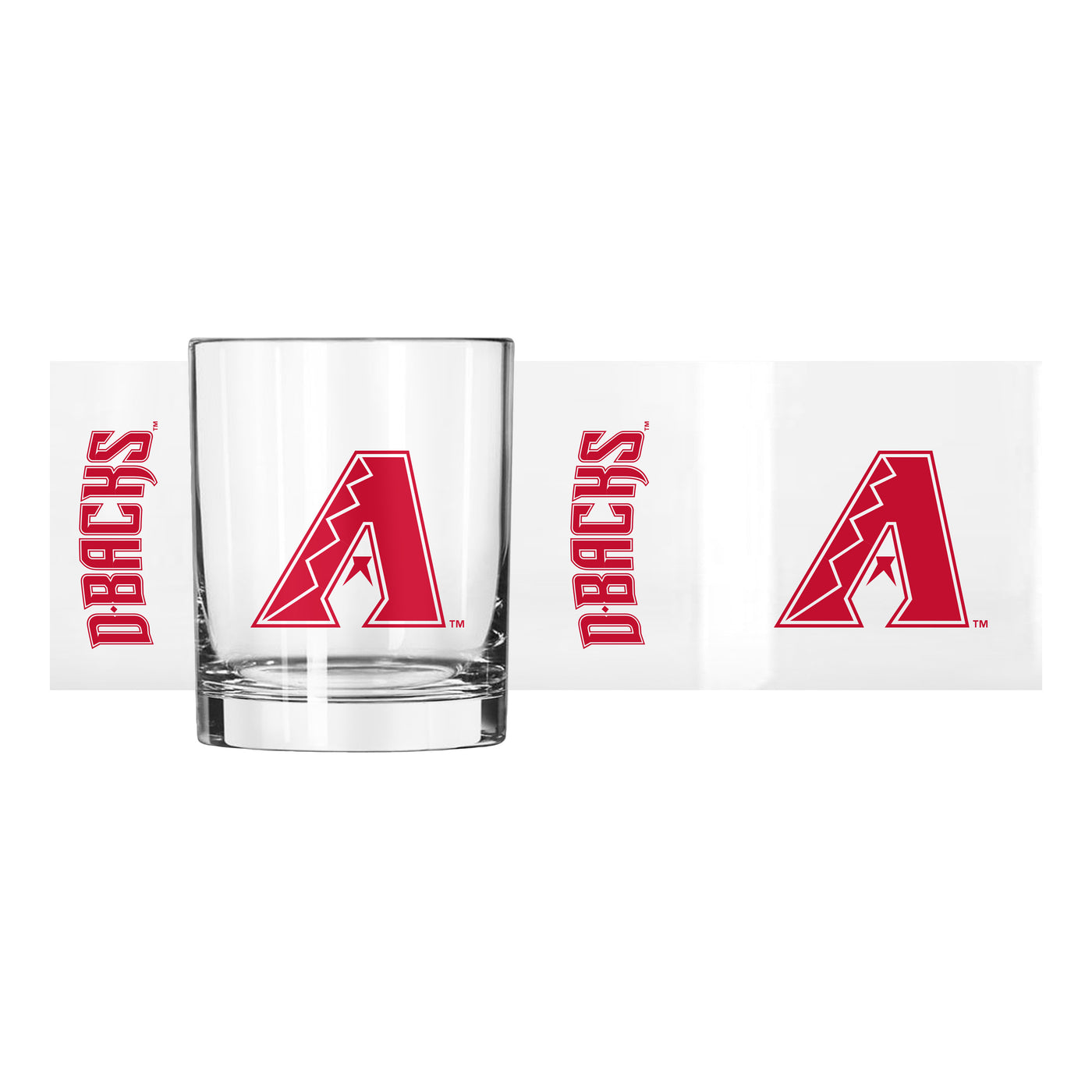 Arizona Diamondbacks 14oz Gameday Rocks Glass