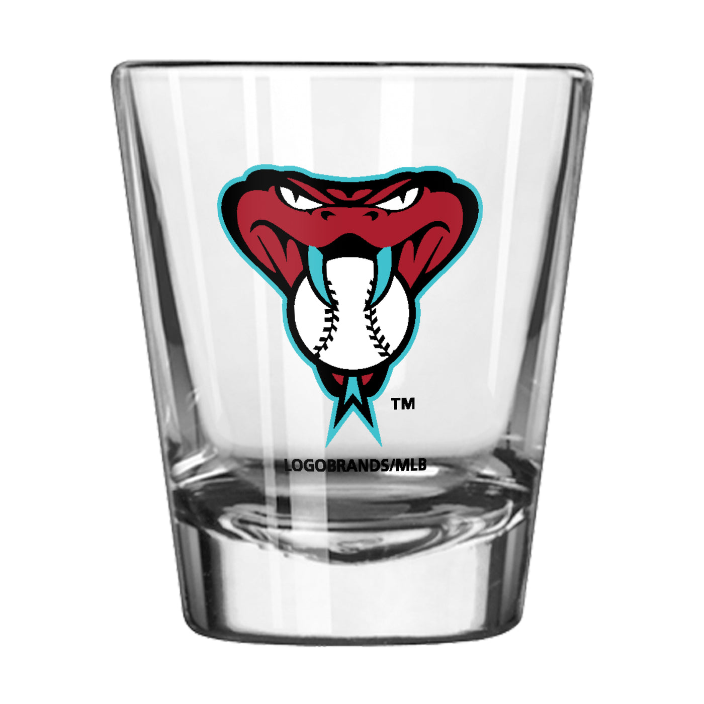 Arizona Diamondbacks 2oz Letterman Shot Glass