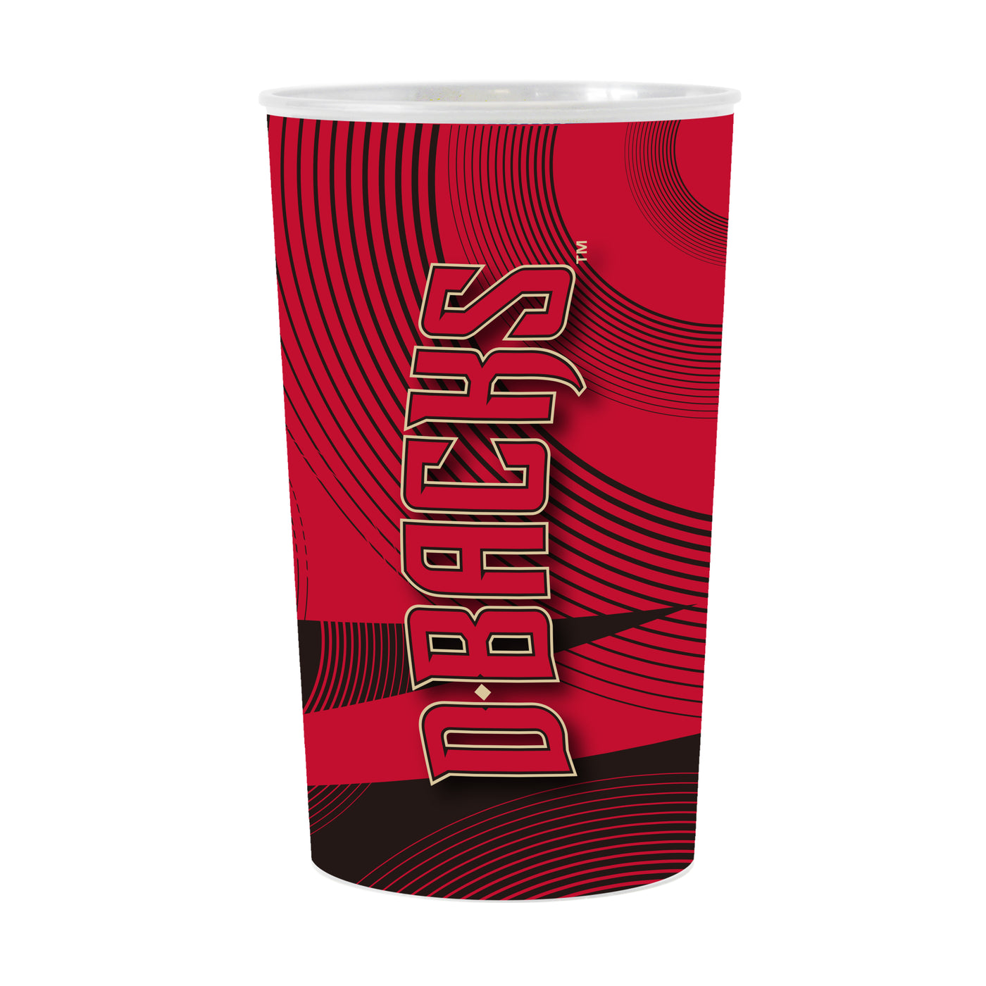 Arizona Diamondbacks 4pk Geometric 22oz Hardwall Cup