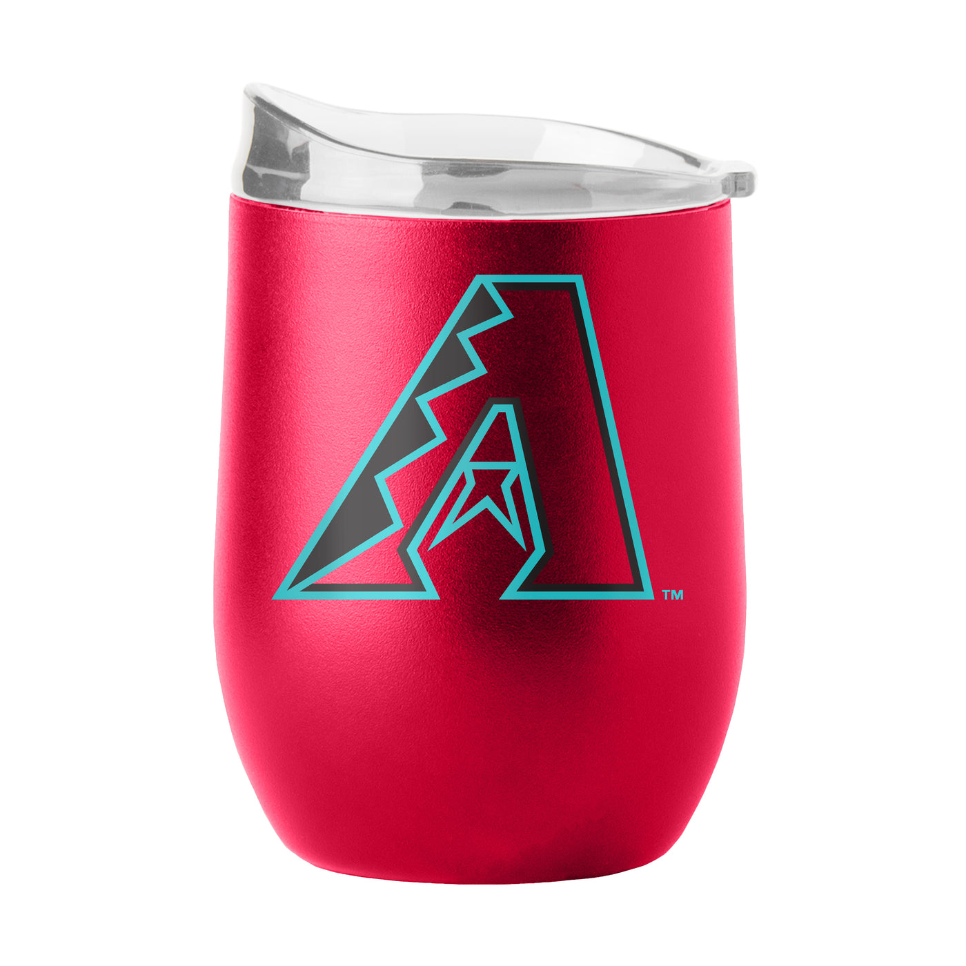 Arizona Diamondbacks 16oz Flipside Powder Coat Curved Beverage - Logo Brands