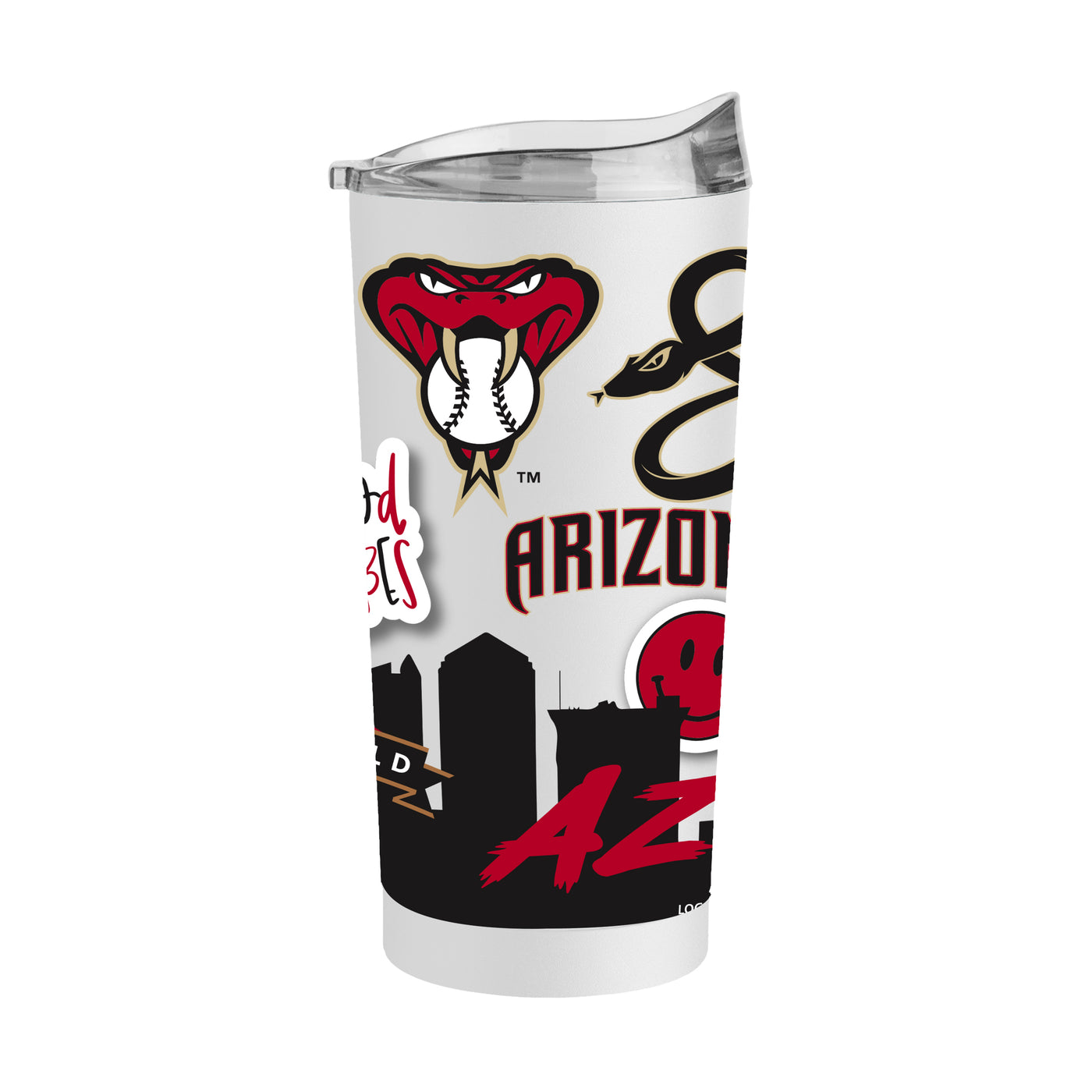 Arizona Diamondbacks 20oz Native Powder Coat Tumbler