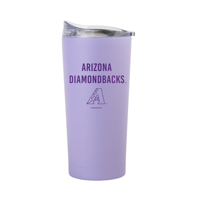 Arizona Diamondbacks 20oz Tonal Lavender Powder Coat Tumbler