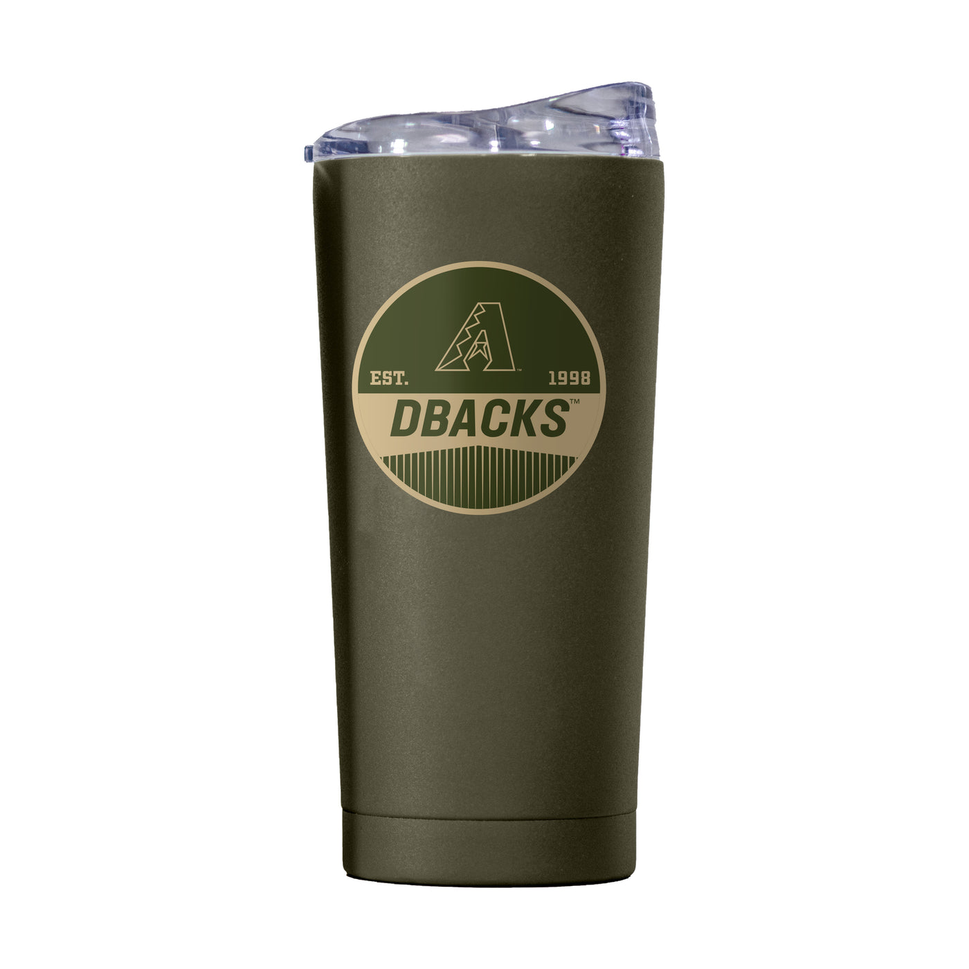 Arizona Diamondbacks 20oz Badge Powder Coat Tumbler