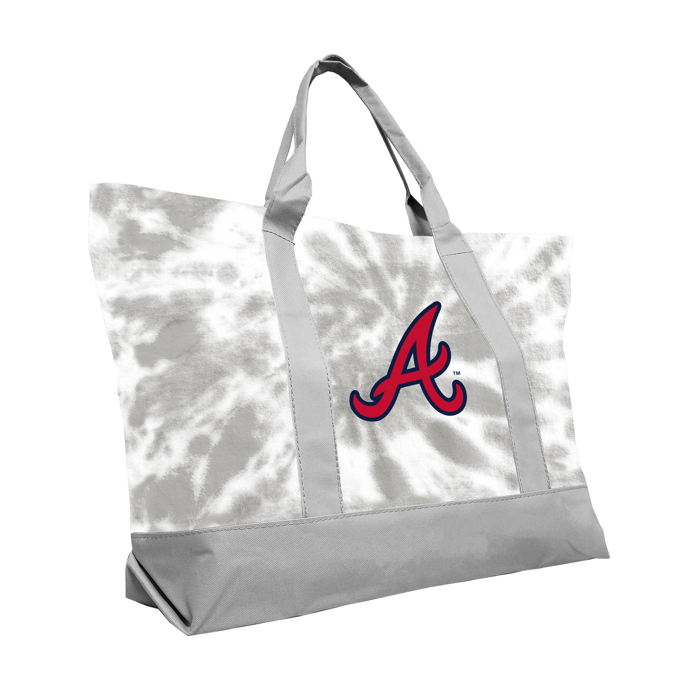 Atlanta Braves Tie Dye Dot Tote