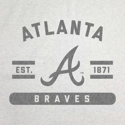 Atlanta Braves Oatmeal Sweatshirt Blanket