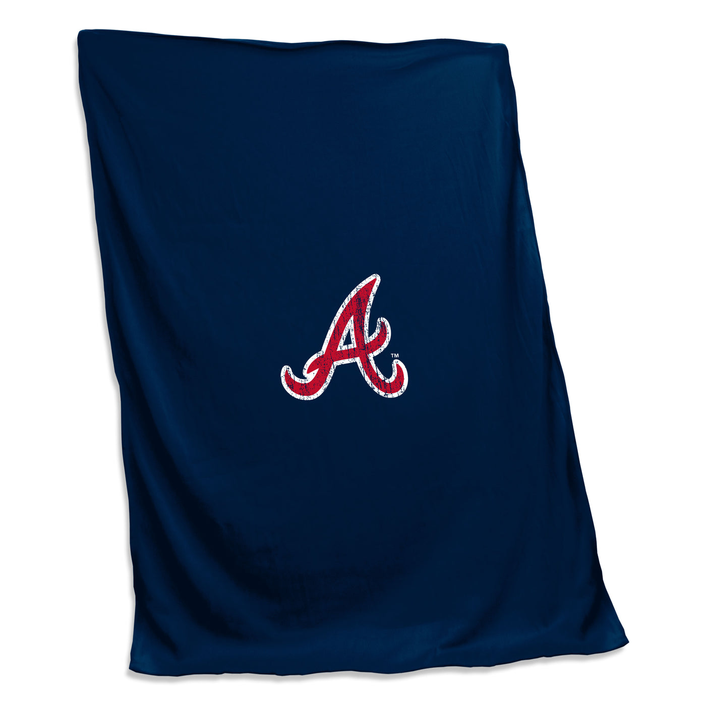 Atlanta Braves Screened Sweatshirt Blanket