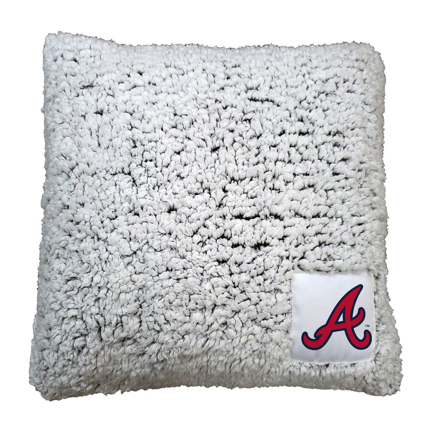 Atlanta Braves Frosty Throw Pillow