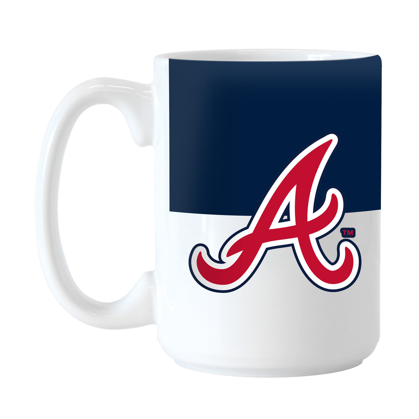 Atlanta Braves 15oz Colorblock Sublimated Mug