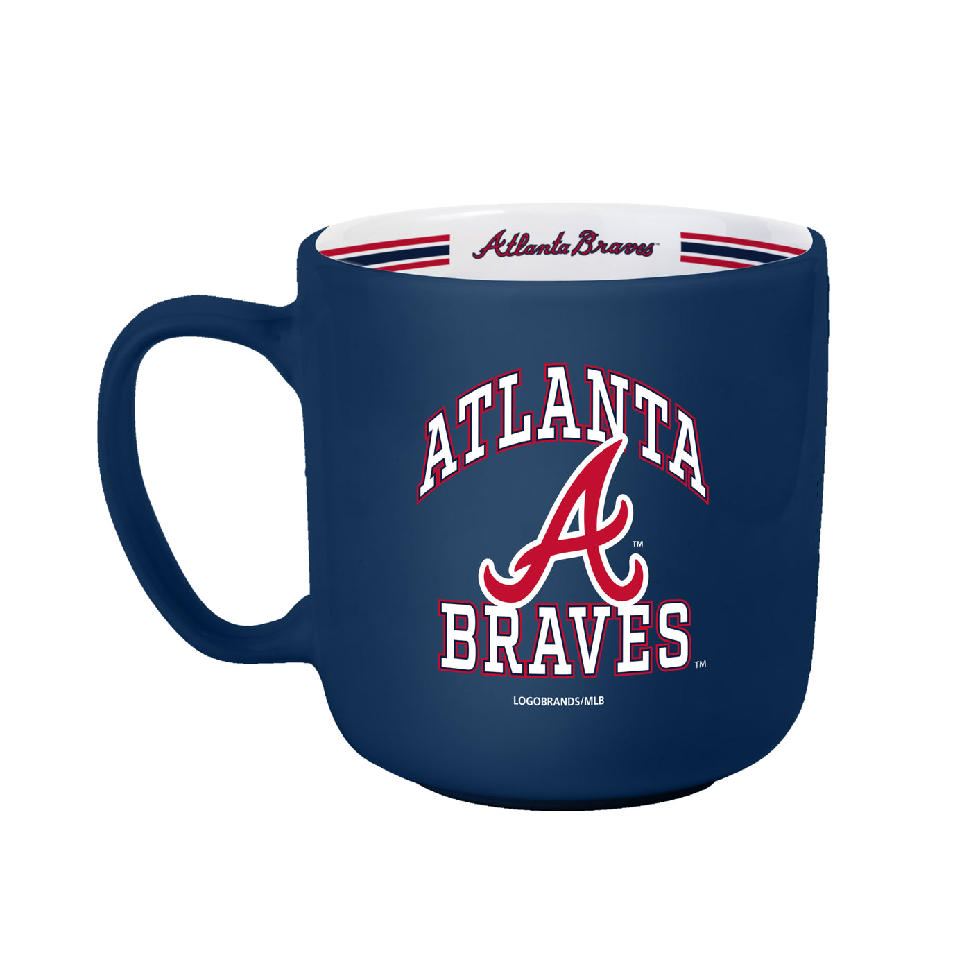 Atlanta Braves 15oz Stripe Mug