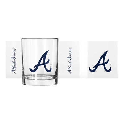 Atlanta Braves 14oz Gameday Rocks Glass