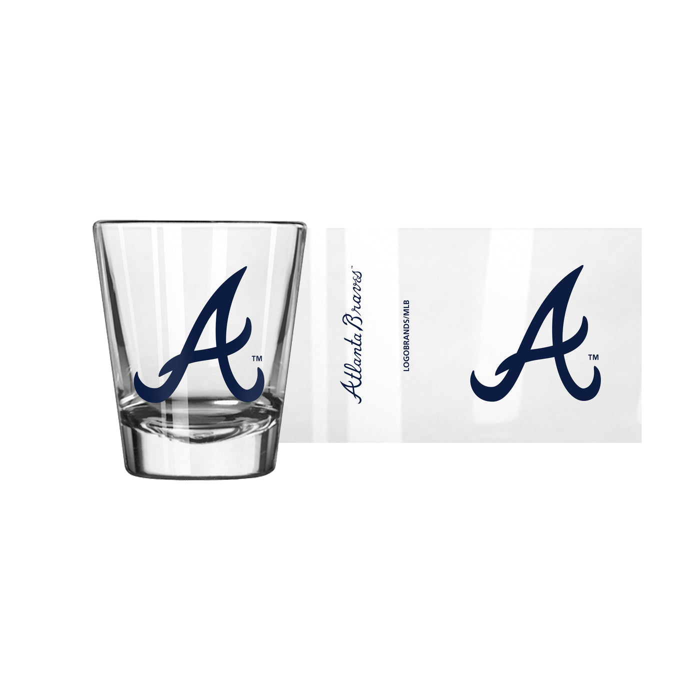 Atlanta Braves 2oz Gameday Shot Glass