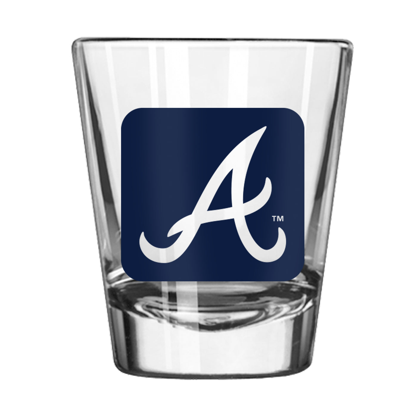 Atlanta Braves 2oz Cube Shot Glass