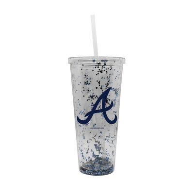 Atlanta Braves 24oz Confetti Tumbler