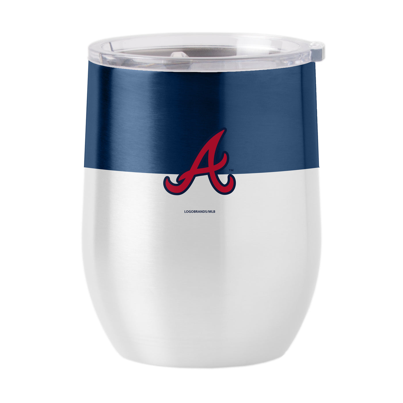 Atlanta Braves 16oz Colorblock Stainless Curved Beverage