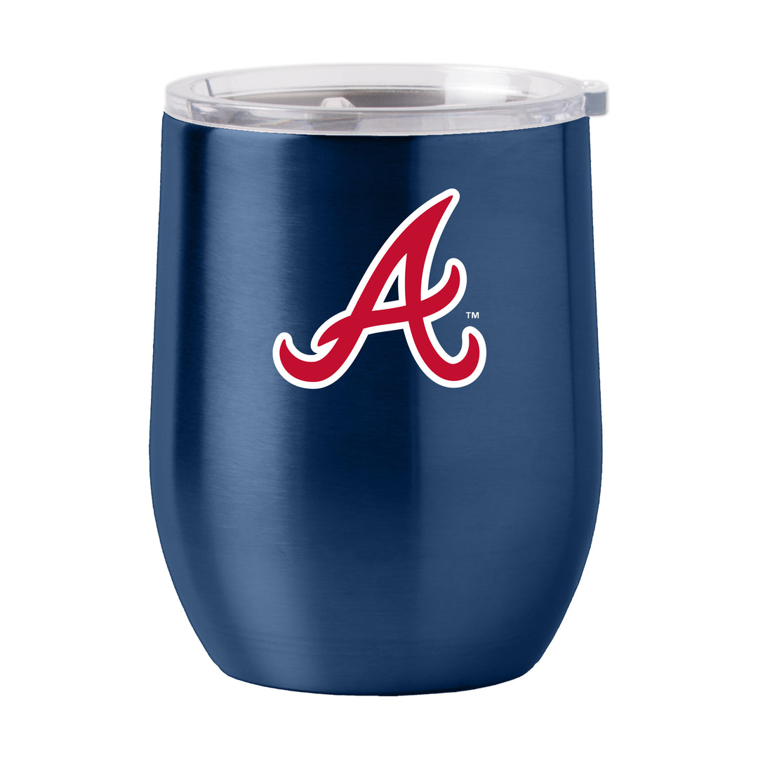 Atlanta Braves 16 oz. Gameday Stainless Curved Tumbler