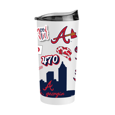 Atlanta Braves 20oz Native Powder Coat Tumbler