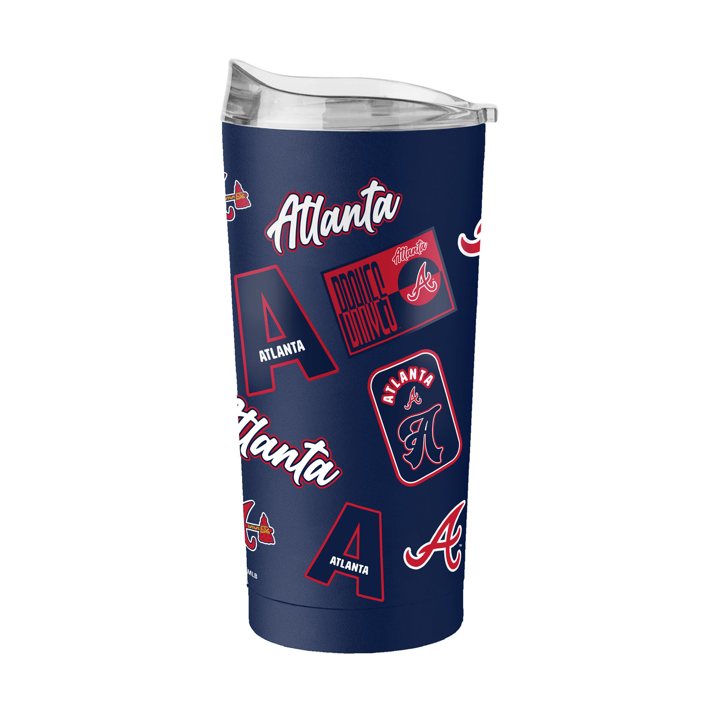 Atlanta Braves 20oz Dream Weave Powder Coat Tumbler