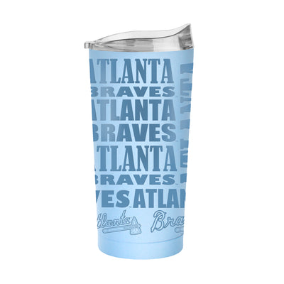 Atlanta Braves 20oz Alternate Replay Powder Coat Tumbler