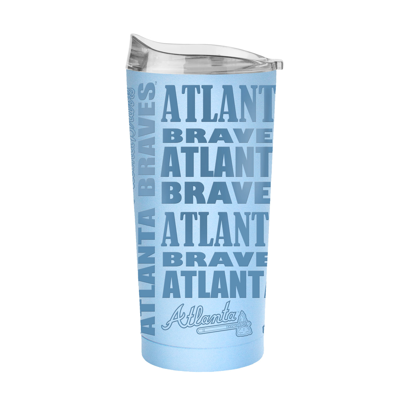 Atlanta Braves 20oz Alternate Replay Powder Coat Tumbler