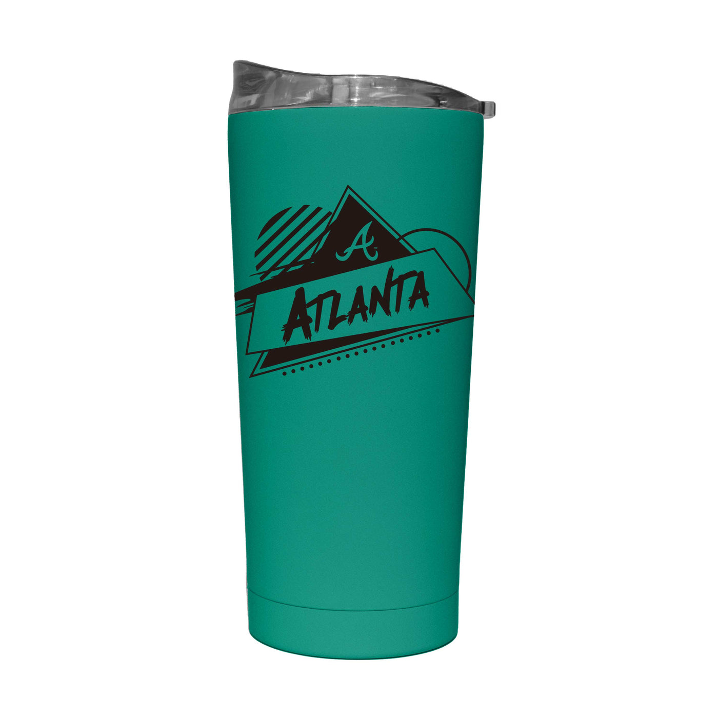 Atlanta Braves 20oz Optic Rad Soft Touch Tumbler