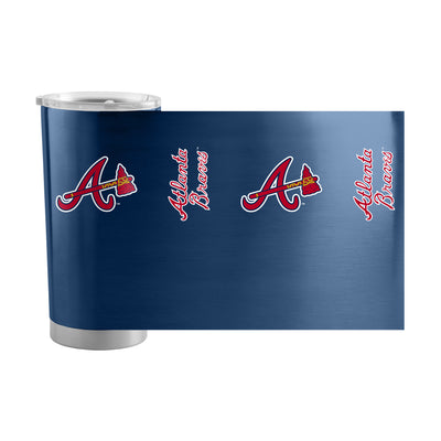 Atlanta Braves 20oz Gameday Stainless Tumbler - Logo Brands