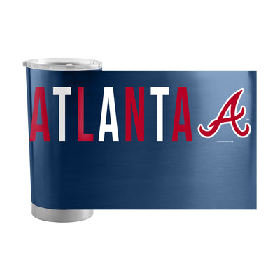 Atlanta Braves 20oz Overtime Stainless Tumbler