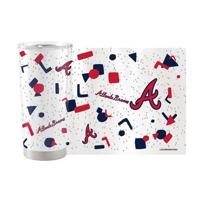 Atlanta Braves 20oz Flashback Stainless Steel Tumbler