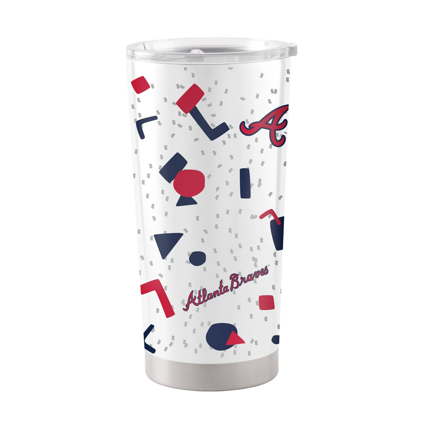 Atlanta Braves 20oz Flashback Stainless Steel Tumbler