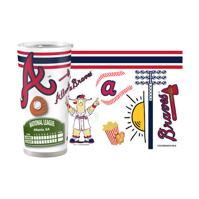 Atlanta Braves 20oz Native Stainless Steel Tumbler