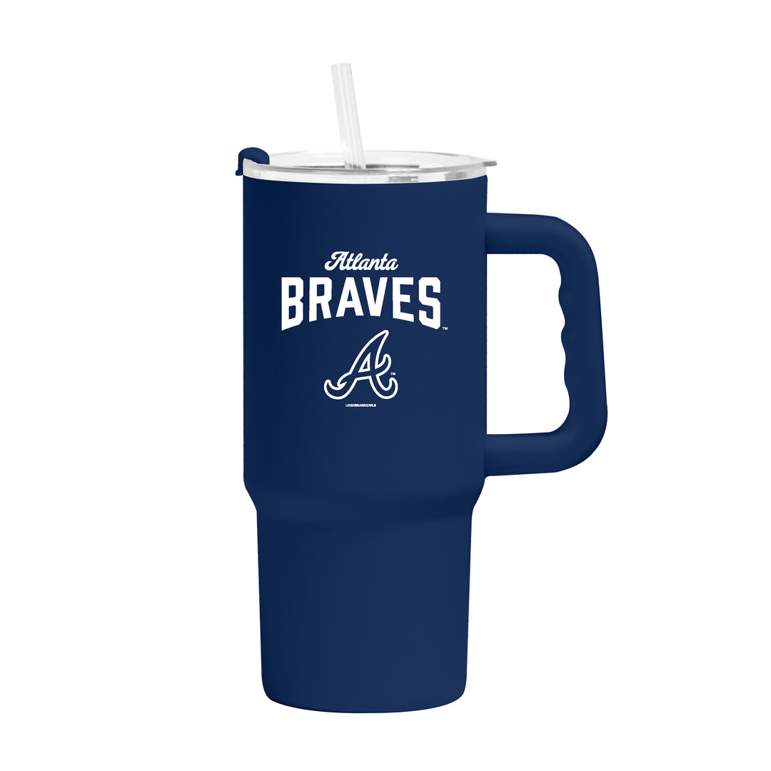 academy of sports tumblers Atlanta Braves 24oz Academy 2025 Tumbler w/Handle