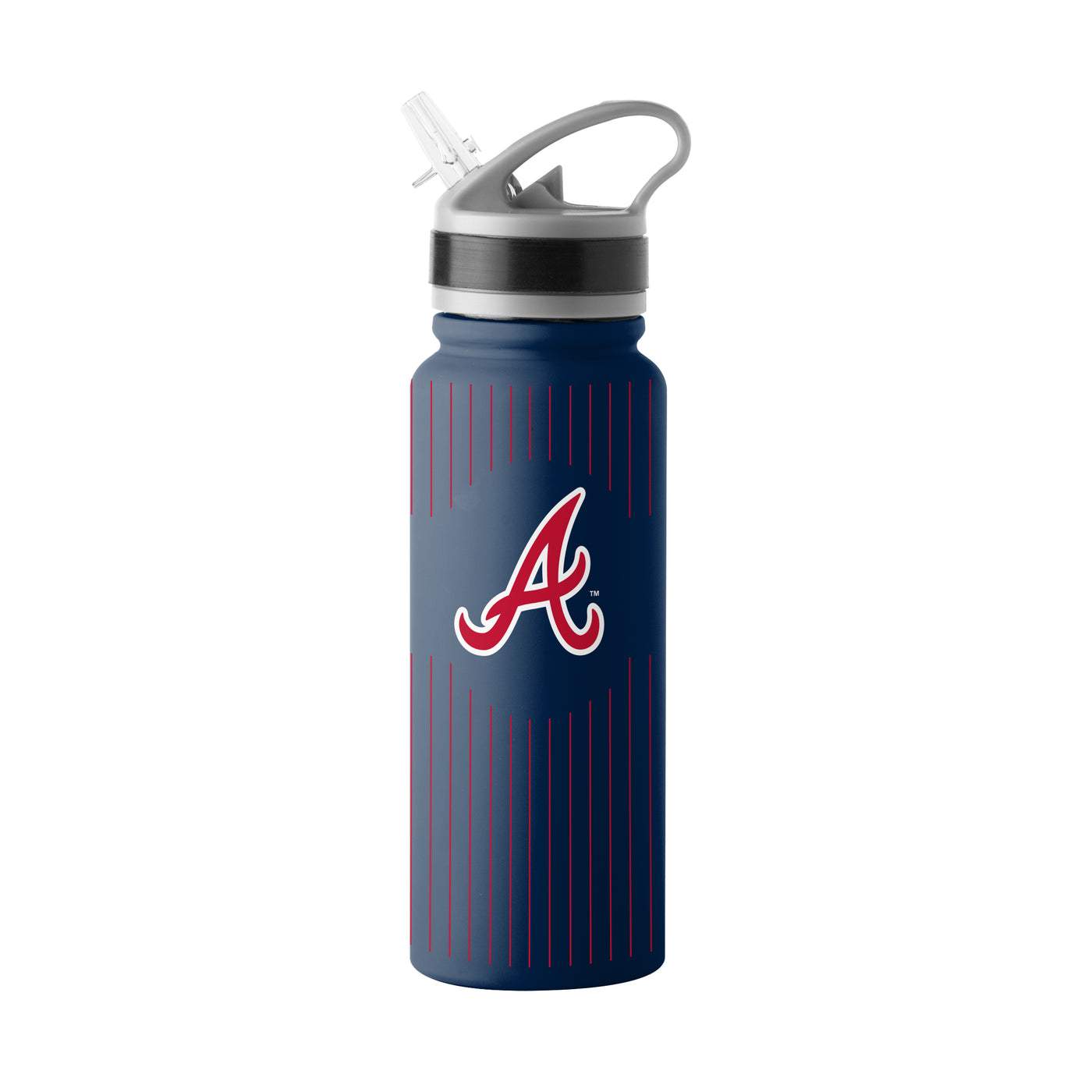 Atlanta Braves 25oz Pinstripes SingleWall FlipTop Bottle