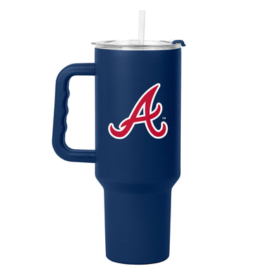 Atlanta Braves 40oz Flipside Powder Coat Tumbler - Logo Brands