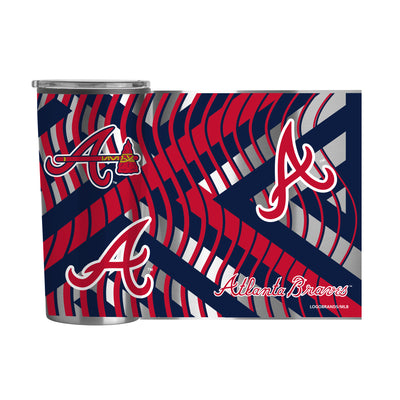 Atlanta Braves 20oz Flex Plastic Wall Stainless Tumbler