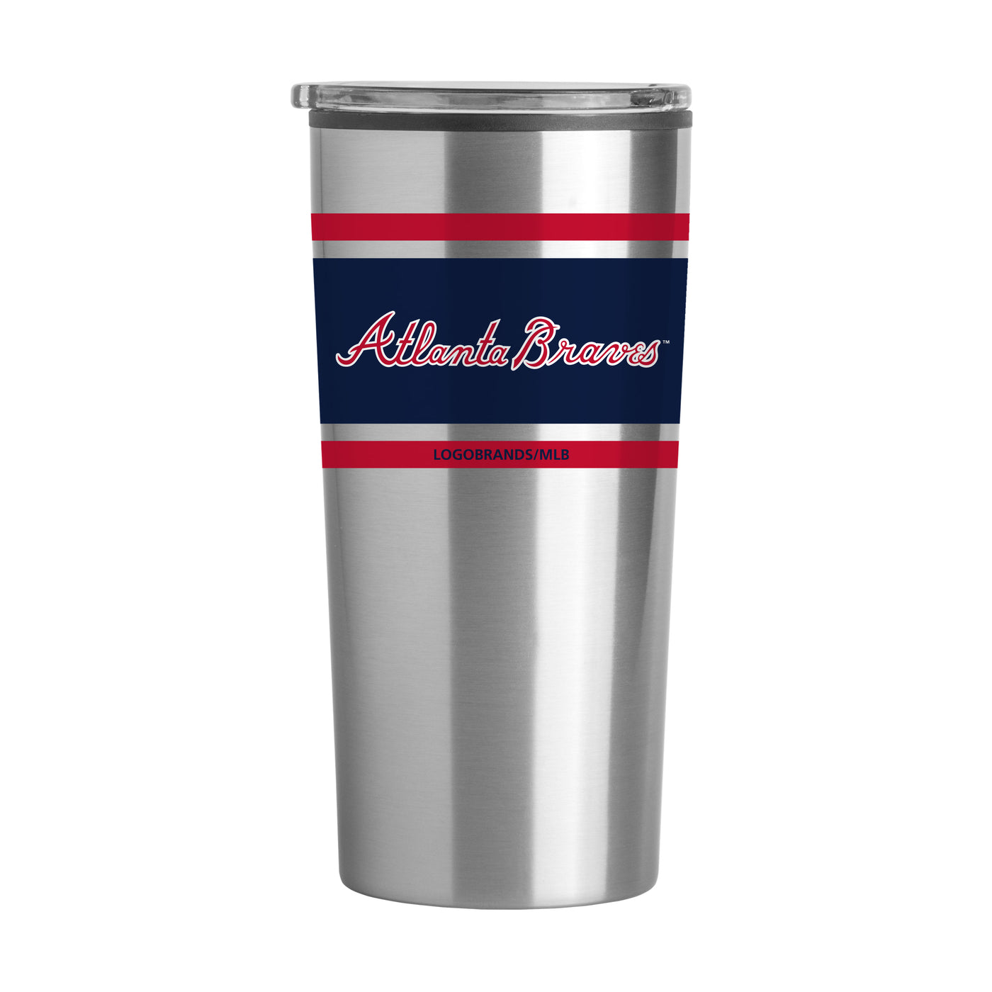 Atlanta Braves 20oz Stripe Fusion Tumbler
