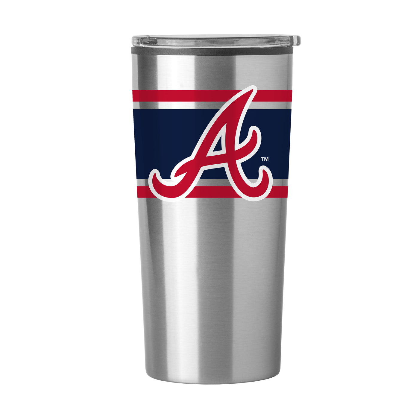 Atlanta Braves 20oz Stripe Fusion Tumbler