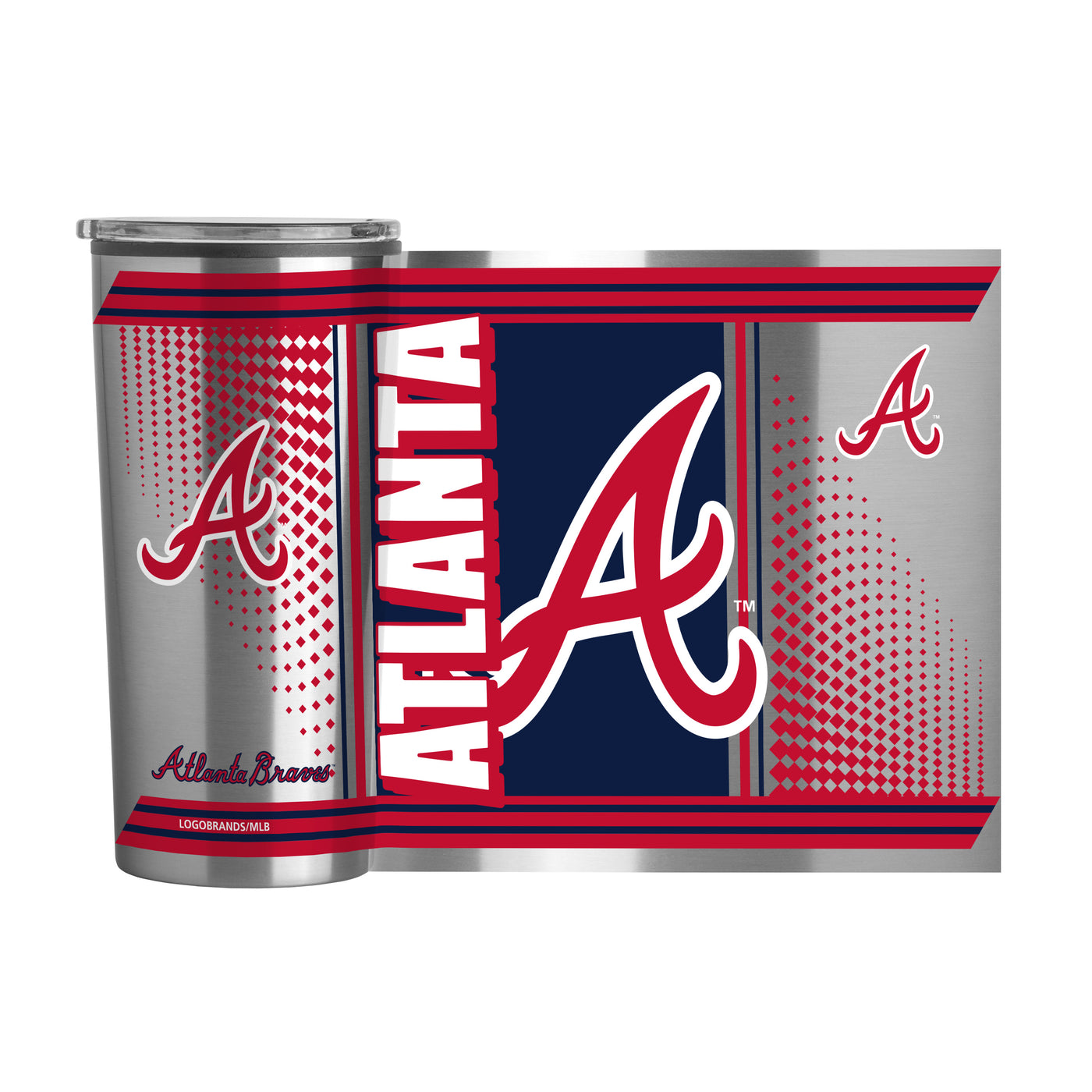 Atlanta Braves 20oz Hero Fusion Tumbler