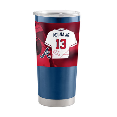 Atlanta Braves 20oz Acuna Jr. Stainless Tumbler