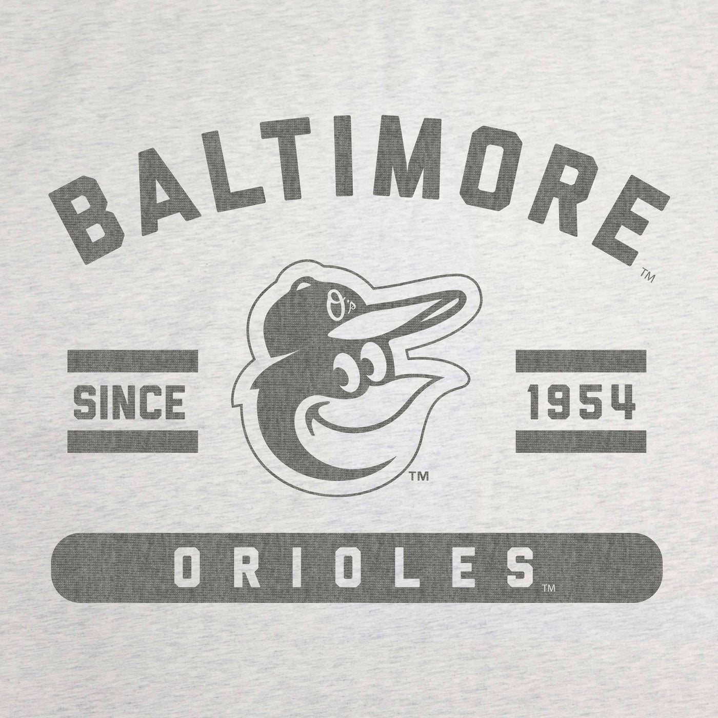 Baltimore Orioles Oatmeal Sweatshirt Blanket