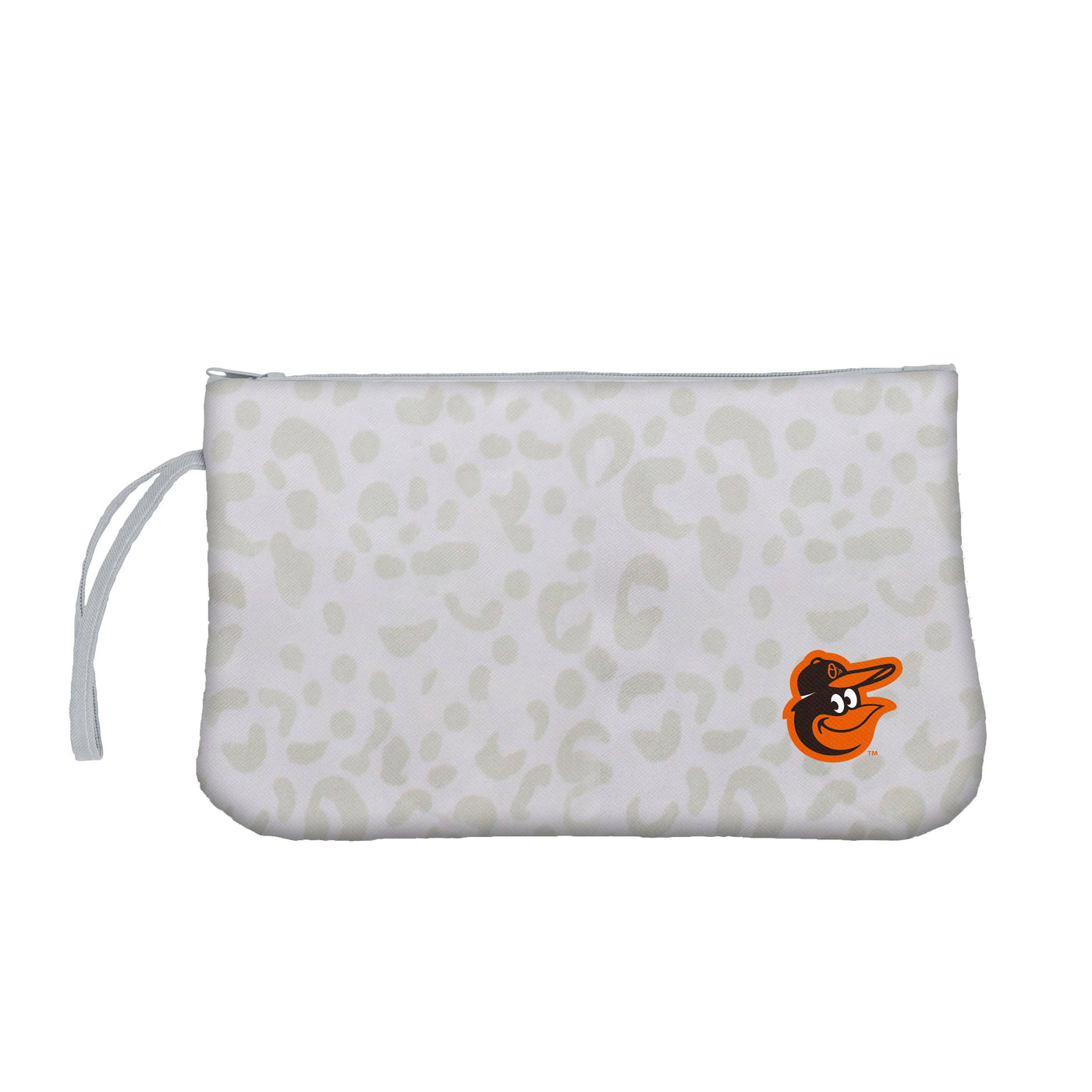 Baltimore Orioles Leopard Print Wristlet