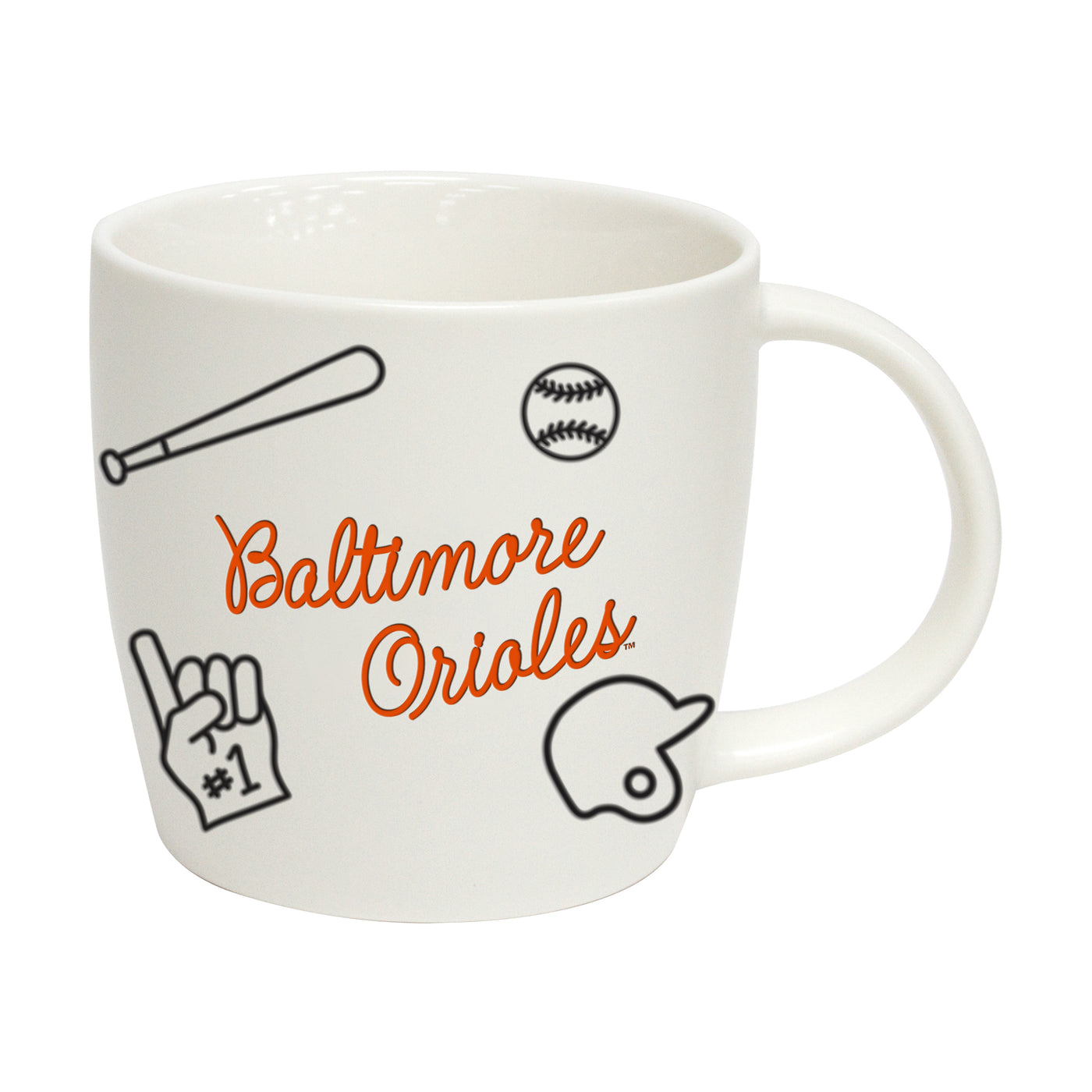 Baltimore Orioles 18oz Playmaker Mug