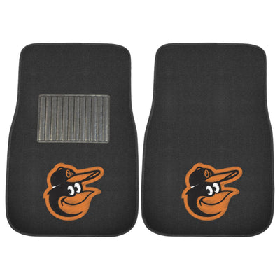 MLB - Baltimore Orioles 2-pc Embroidered Car Mat Set