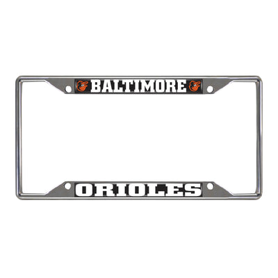 MLB - Baltimore Orioles Chrome License Plate Frame