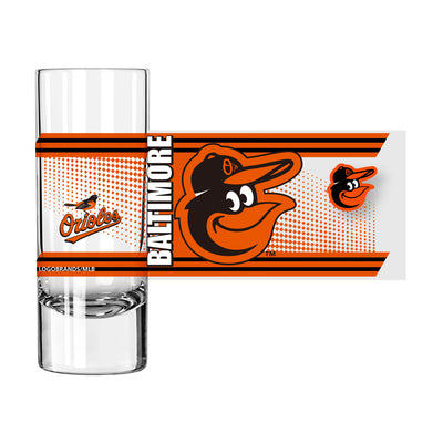 Baltimore Orioles 2.5oz Hero Shooter Glass